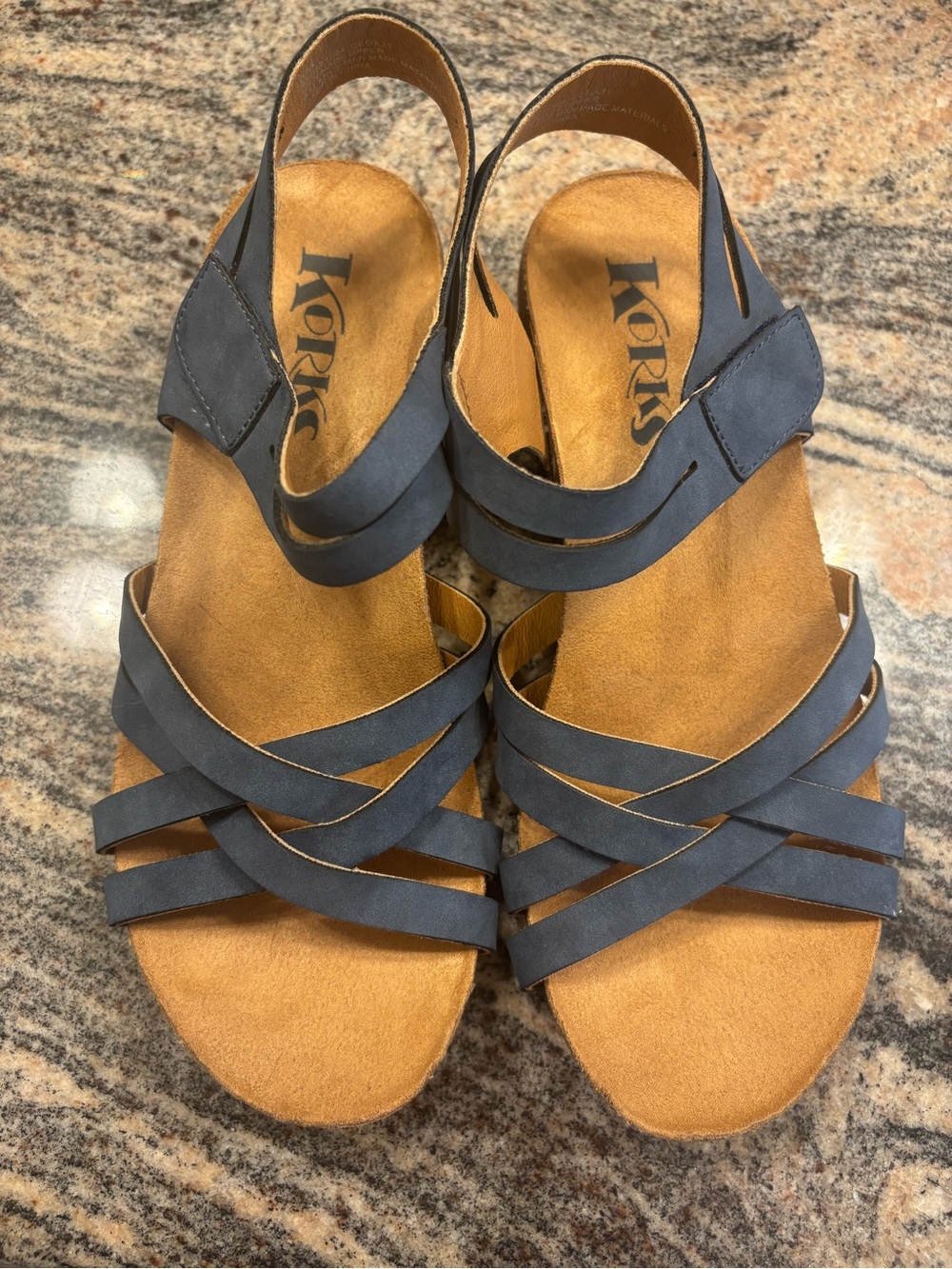 Korks Primrose Wedge Sandal
